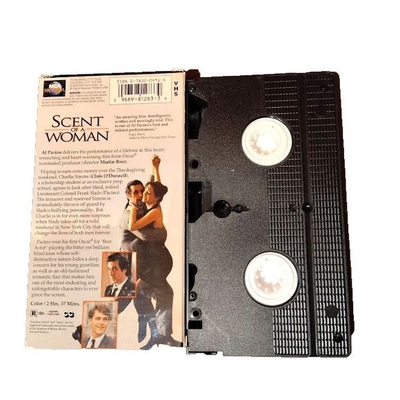 Scent of a Woman VHS 1992 Movie R Drama Al Pacino - Picture 2 of 2